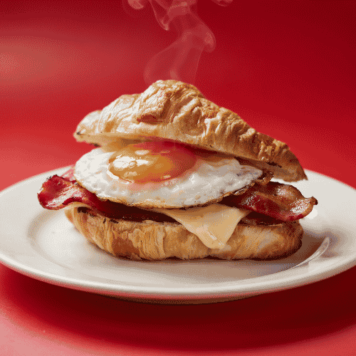 Bacon, Egg & Cheese Sizzli (Croissant)