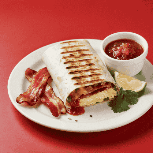 Breakfast Burrito Bacon new