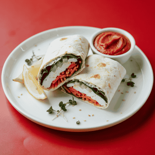 Egg White Veggie Wrap new