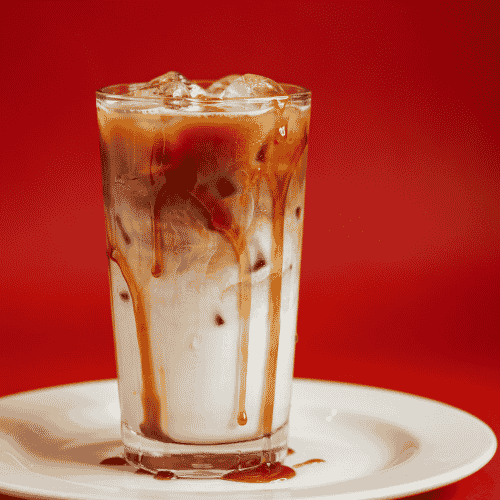 Iced Caramel Latte 16 oz New