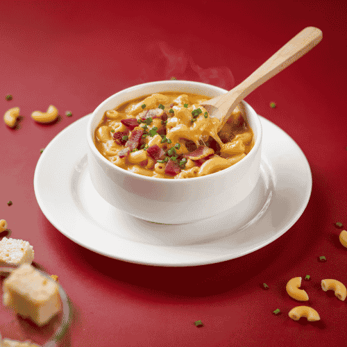 Mac Cheese Soup New