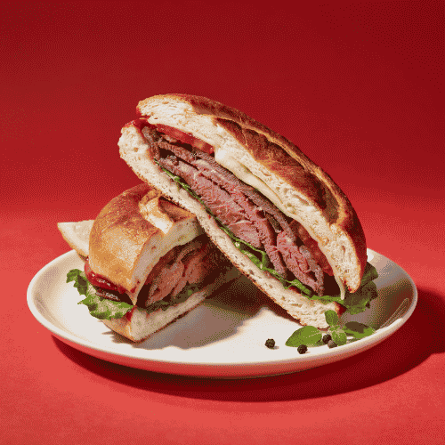 Roast Beef Shorti Hoagie new