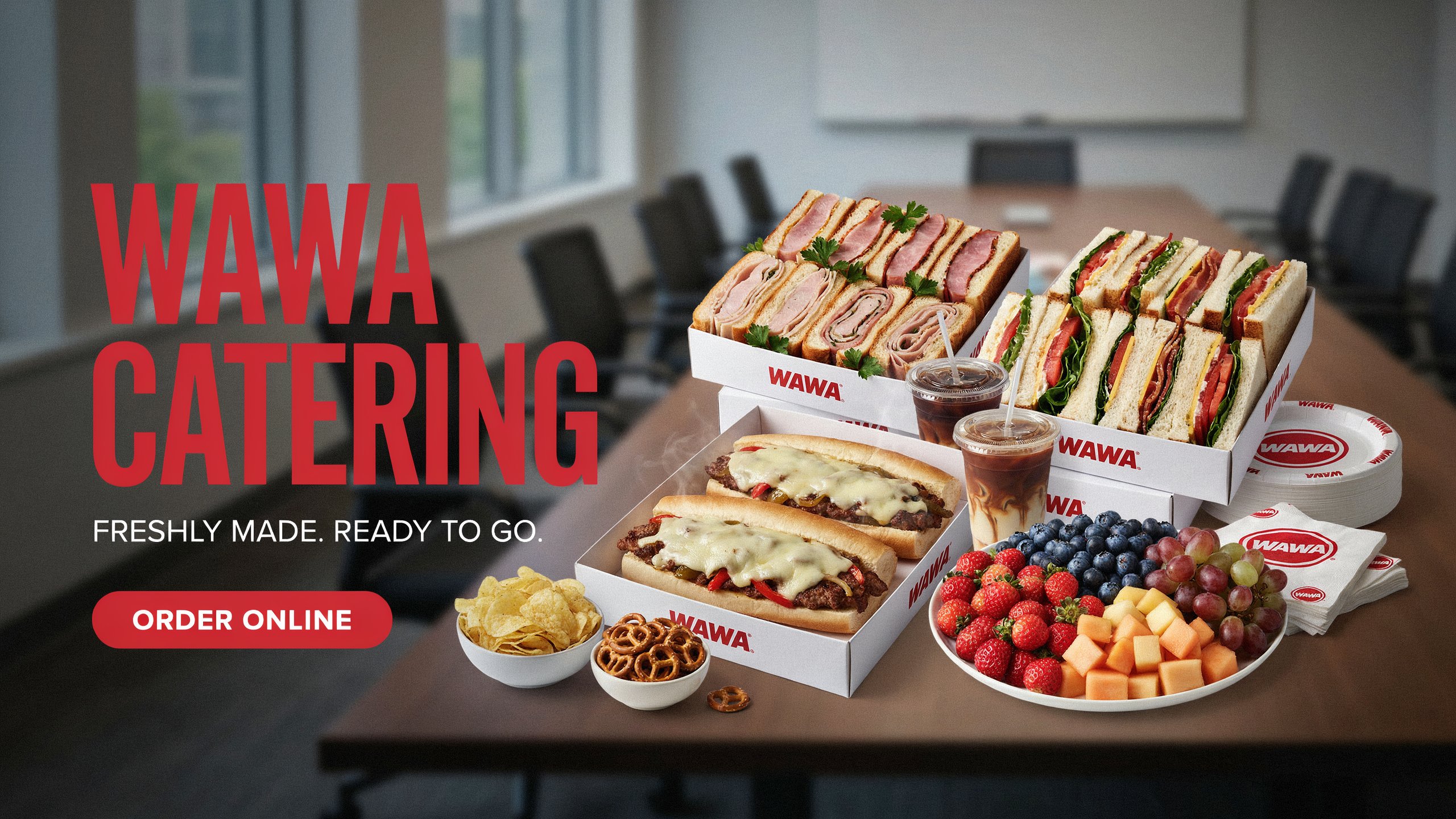 wawa catering menu